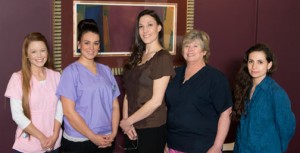 This photo shows our dental staff at our 16th Street dental office.