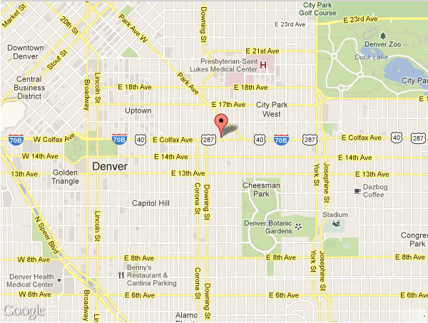 Map to Dental Health at Midtown