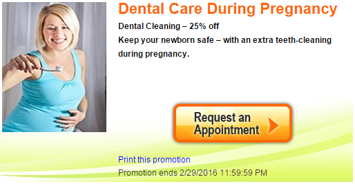 Pregnant Dental Care Promo