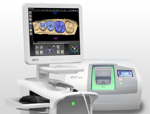 E4D allows for same day restorations